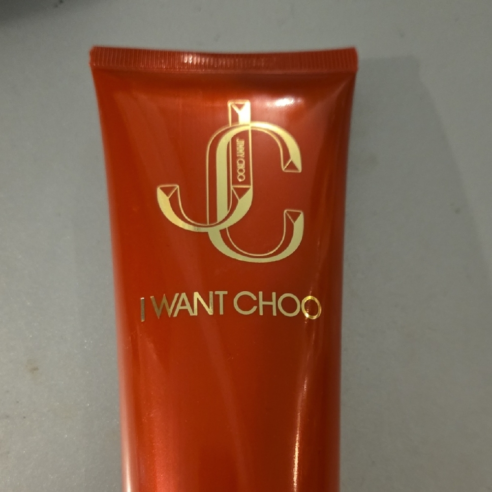 Jimmy Choo I Want Choo Red and Gold Lotion